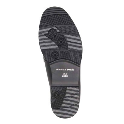 【GORE-TEX】「Recovery Shiatsu Insole」搭載で指圧効果により血行をよくする。幅広4E 外羽根プレーントゥドレスカジュアルシューズ MW7411HR （ブラック）｜詳細画像