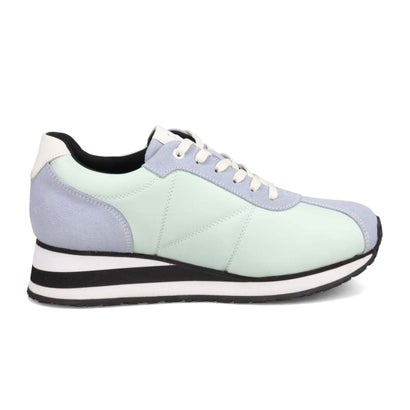 【GORE-TEX】 マドラスウォーク madras Walk 「Recovery Shiatsu Insole」搭載で指圧効果により血行を115％促進。 防水・透湿機能 ナイロンスニーカー （ブルーテクスチャー）｜詳細画像