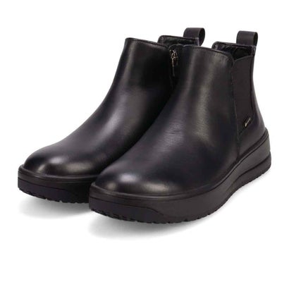 【GORE-TEX】 マドラスウォーク madras Walk 「Recovery Shiatsu Insole」搭載で指圧効果により血行を115％促進。 サイドゴアショートブーツ （ブラック）｜詳細画像