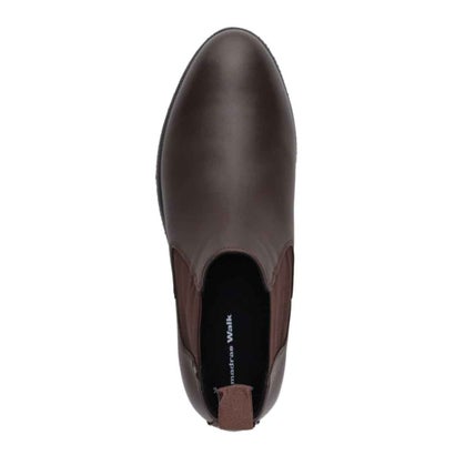 【GORE-TEX】マドラスウォーク madras Walk 「Recovery Shiatsu Insole」搭載で指圧効果により血行をよくする。サイドゴアブーツ （ダークブラウン）｜詳細画像