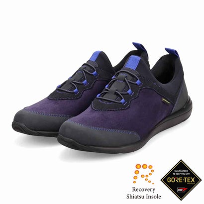 マドラスウォーク madras Walk 【GORE-TEX】マドラスウォーク madras Walk 「Recovery Shiatsu Insole」搭載で指圧効果により血行をよくする。スリッポンスニーカー （ネイビー）｜詳細画像