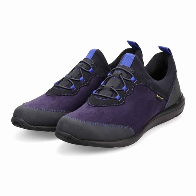【GORE-TEX】「Recovery Shiatsu Insole」搭載で指圧効果により血行をよくする。スリッポンスニーカー （ネイビー）