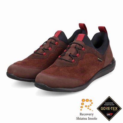 マドラスウォーク madras Walk 【GORE-TEX】マドラスウォーク madras Walk 「Recovery Shiatsu Insole」搭載で指圧効果により血行をよくする。スリッポンスニーカー （ダークブラウン）｜詳細画像