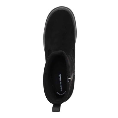 【GORE-TEX】「Recovery Shiatsu Insole」搭載で指圧効果により血行をよくする。3.0cmヒールのシンプルショートブーツ MWL4010R （ブラック）｜詳細画像