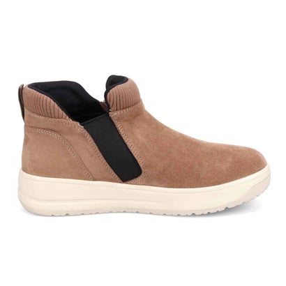 【GORE-TEX】 「Recovery Shiatsu Insole」搭載で指圧効果により血行をよくする。外ジッパーリブ付きカジュアルブーツ MWL1046R （オークスエード）｜詳細画像