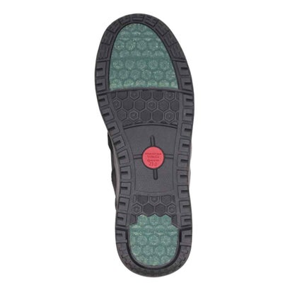 【GORE-TEX】 「Recovery Shiatsu Insole」搭載で指圧効果により血行をよくする。外ジッパーリブ付きカジュアルブーツ MWL1046R （ブラックスエード）｜詳細画像