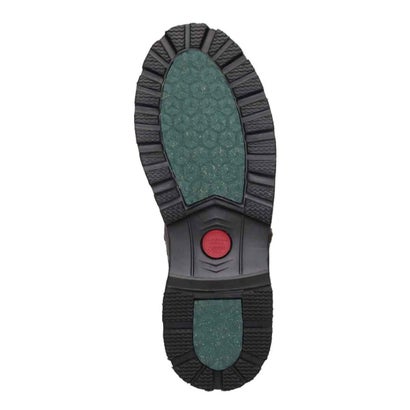【GORE-TEX】 「Recovery Shiatsu Insole」搭載で指圧効果により血行をよくする。4.5cmヒールのタンクソールダブルファスナーブーツ  MWL1049R （ダークブラウン）｜詳細画像