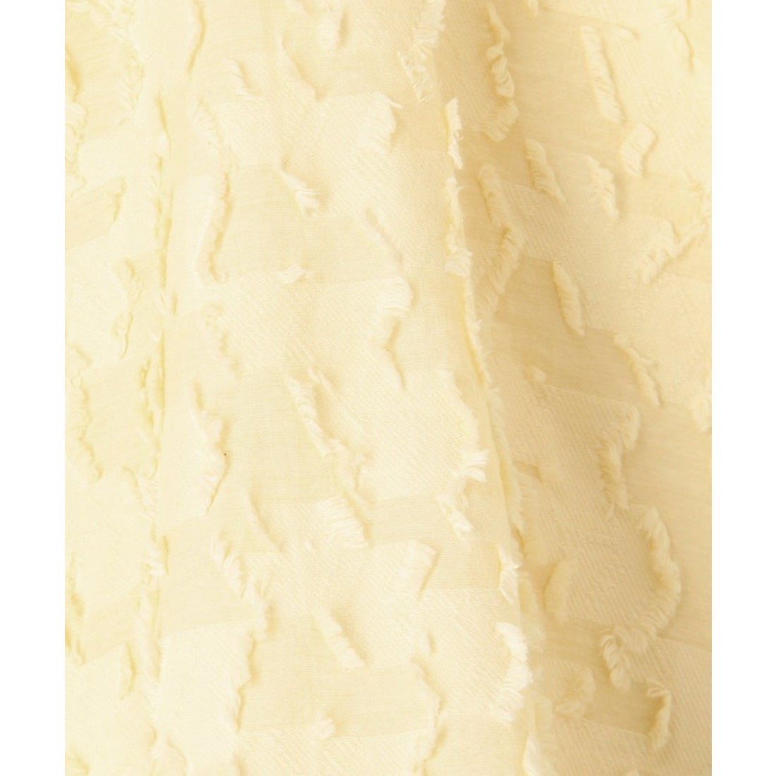 マカフィー MACPHEE シアーカットジャカード Vネックブラウス （22
