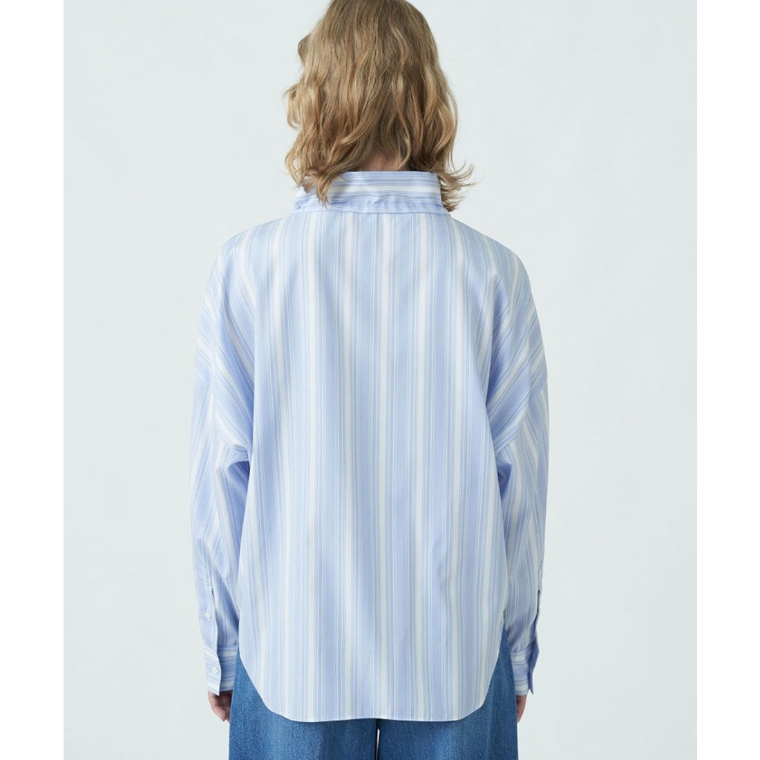 マカフィー MACPHEE イージケア フリルカラーブラウス （62 ライト 