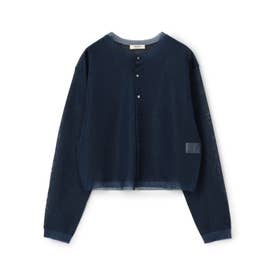 マカフィー MACPHEE シアーレイヤー クルーネックカーディガン （69