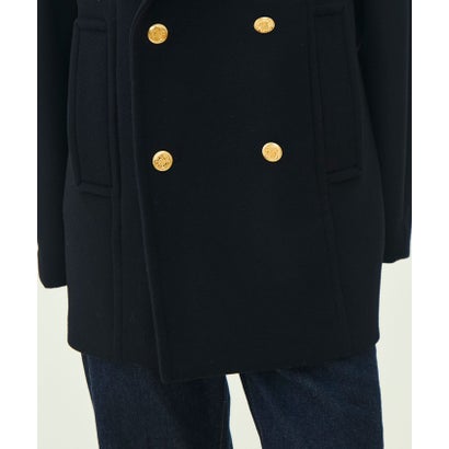 メルトンビーバー Pコート （69 ネイビー）｜詳細画像