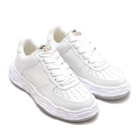WAYNE LOW/LEATHER LOW TOP （WHITE）