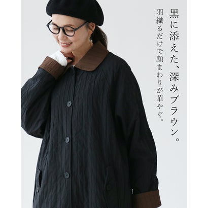 寒暖差に寄り添うアウター （ブラック）｜詳細画像