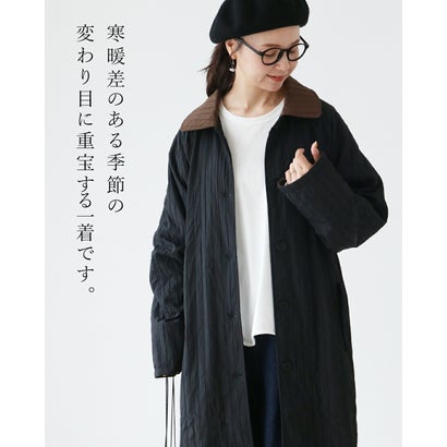 寒暖差に寄り添うアウター （ブラック）｜詳細画像