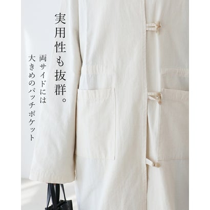 サンポクシェル sanpo kuschel サッと羽織って品良く アウター （アイボリー）｜詳細画像