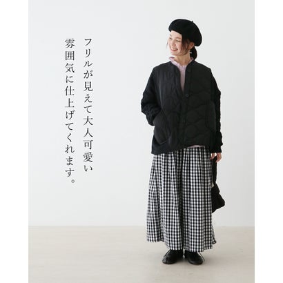 サンポクシェル sanpo kuschel すっきり見えお洒落服ブラウス （ラベンダー）｜詳細画像