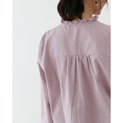 サンポクシェル sanpo kuschel すっきり見えお洒落服ブラウス （ラベンダー）｜詳細画像