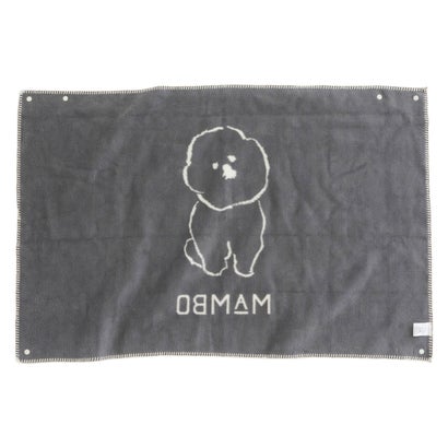 マンボ MAMBO ブランケット ひざ掛け メンズ レディース 軽量 吸湿 保湿 防寒 3WAY Blanket アイボリー ブラウン 42110831-28-00 （ブラウン）｜詳細画像