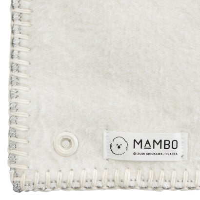 マンボ MAMBO ブランケット ひざ掛け メンズ レディース 軽量 吸湿 保湿 防寒 3WAY Blanket アイボリー ブラウン 42110831-28-00 （ブラウン）｜詳細画像