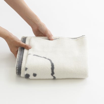 マンボ MAMBO ブランケット ひざ掛け メンズ レディース 軽量 吸湿 保湿 防寒 3WAY Blanket アイボリー ブラウン 42110831-28-00 （ブラウン）｜詳細画像