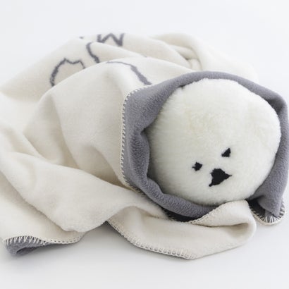 マンボ MAMBO ブランケット ひざ掛け メンズ レディース 軽量 吸湿 保湿 防寒 3WAY Blanket アイボリー ブラウン 42110831-28-00 （ブラウン）｜詳細画像