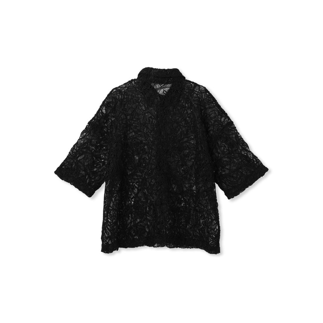 メイソングレイ MAYSON GREY 【WEB限定】コード刺繍レースワイドシャツ 