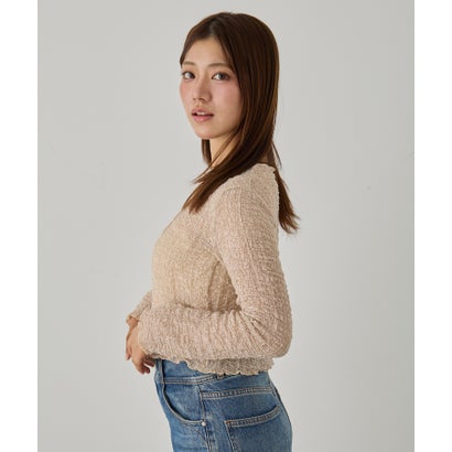 マガジンデモードシュシュ MAGASIN DE MODE Chou Chou ブラウス （ブラウン）｜詳細画像