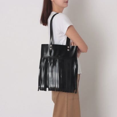 マナ MANA Fringe tote （BL）｜詳細画像
