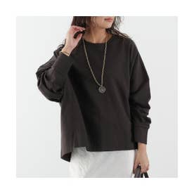 Tシャツ smooth pullover 0226309052 長袖 （BROWN/ブラウン）