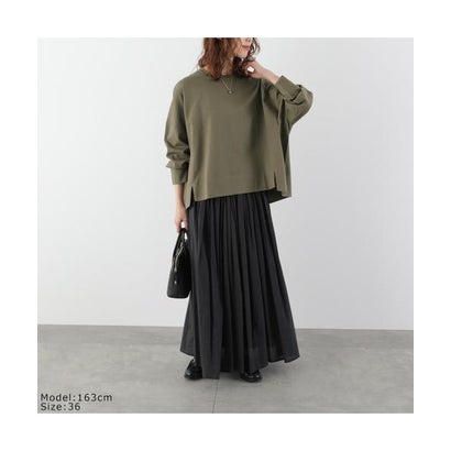 マルモア marmors marmors Tシャツ smooth pullover 0226309052 長袖 （KHAKI/グリーン）｜詳細画像