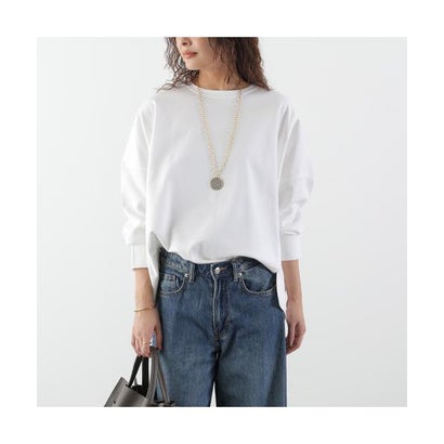 マルモア marmors marmors Tシャツ smooth pullover 0226309052 長袖 （WHITE/ホワイト）｜詳細画像
