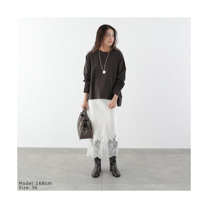 マルモア marmors marmors Tシャツ smooth pullover 0226309052 長袖 （WHITE/ホワイト）｜詳細画像