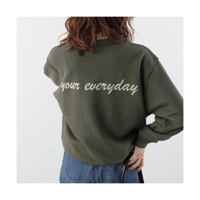 マルモア marmors marmors トレーナー flocky logo sweat 0226309080 （D/GRAY-グリーングレイ）｜詳細画像