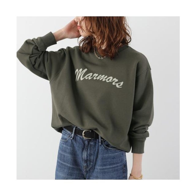 トレーナー flocky logo sweat 0226309080 （D/GRAY-グリーングレイ）