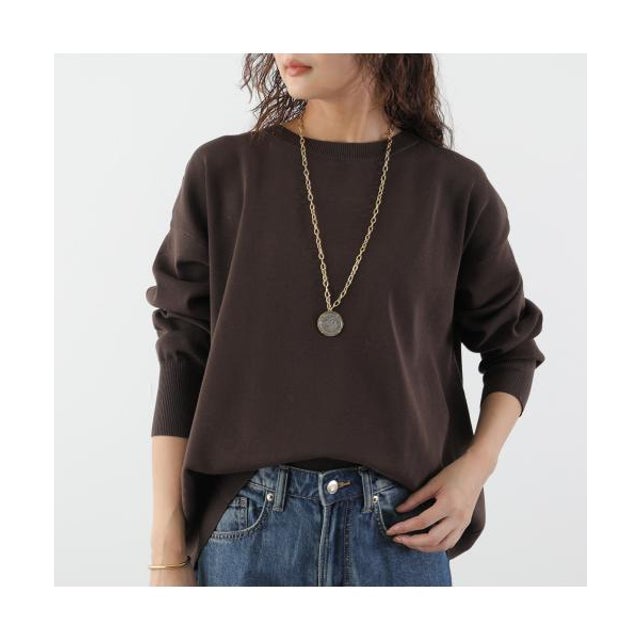 セーター loose knit 0226308060 ニット （BROWN/ブラウン）