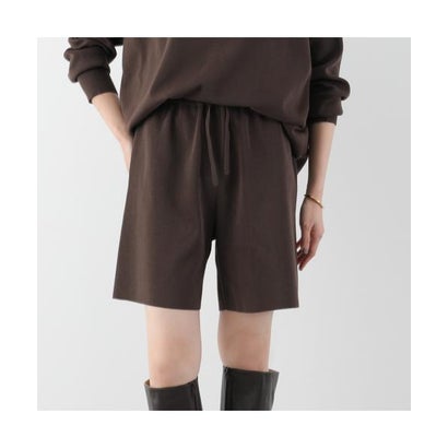marmors ショートパンツ knit short pants ニット 0226303061 （BROWN/ブラウン）｜詳細画像