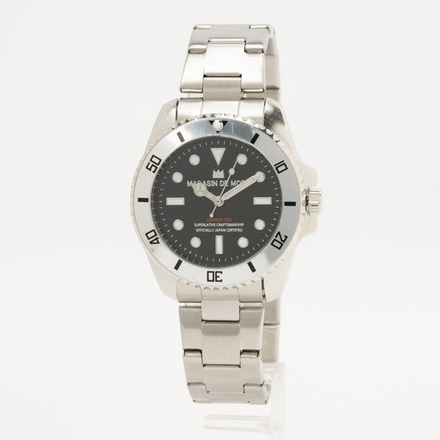 1970's ダイバーズスタイル ウォッチ 初期デイトモデル FW◎ ミリタリーウォッチ ヴィンテージ Ref.1680イメージ （ブラック系1）