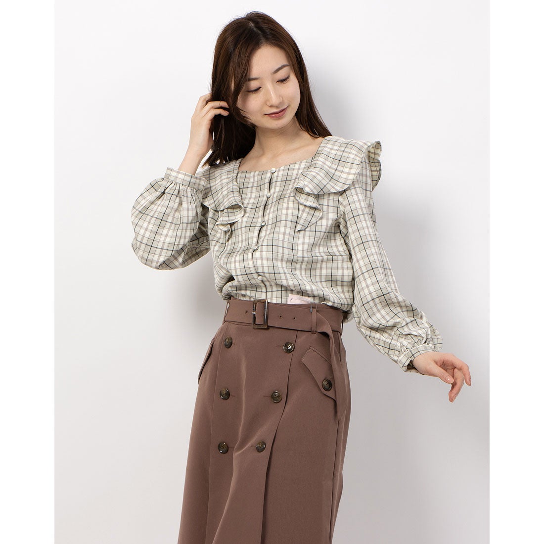 マジェスティックレゴン MAJESTIC LEGON ☆スウィートフリルブラウス