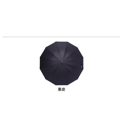 マブ 日傘 晴雨兼用 長傘 雨傘 メンズ レディース 50cm 遮光率100% 遮熱 UVカット UPF50+ 無地 SMV-4195｜詳細画像