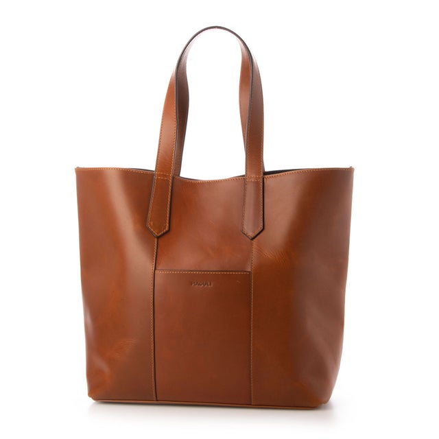 レザートートバッグ （BROWN）