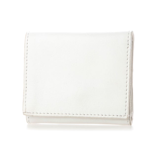 
                    三つ折りミニ財布 （WHITE）