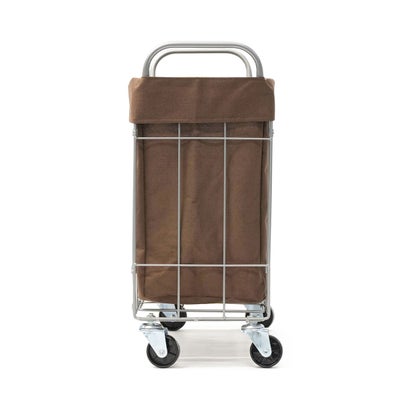 ブリッド BRID ランドリーバスケット キャスター ランドリースクエアバスケット WIRE ARTS & PRO.FOLDING laundry SQUARE BASKET WITH CASTER 28L 003269 （Lightgray）｜詳細画像