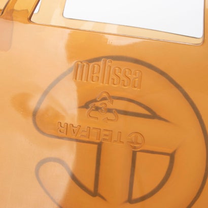 メリッサ melissa MELISSA SMALL JELLY SHOPPER BAG + TELFAR （CLEAR BROWN）｜詳細画像