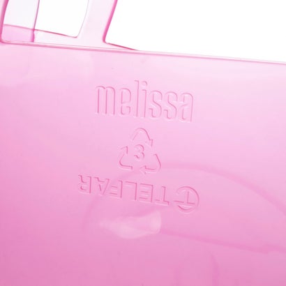 メリッサ melissa MELISSA MEDIUM JELLY SHOPPER BAG + TELFAR （CLEAR PINK）｜詳細画像