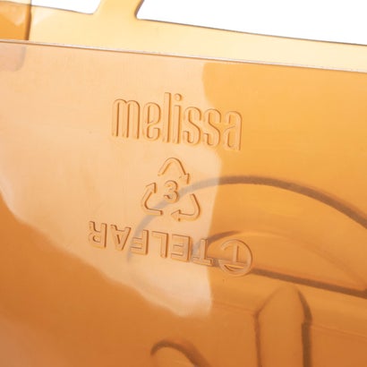メリッサ melissa MELISSA MEDIUM JELLY SHOPPER BAG + TELFAR （CLEAR BROWN）｜詳細画像