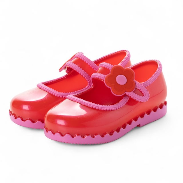 MINI MELISSA HIP BALLERINA BB （RED/LILAC）