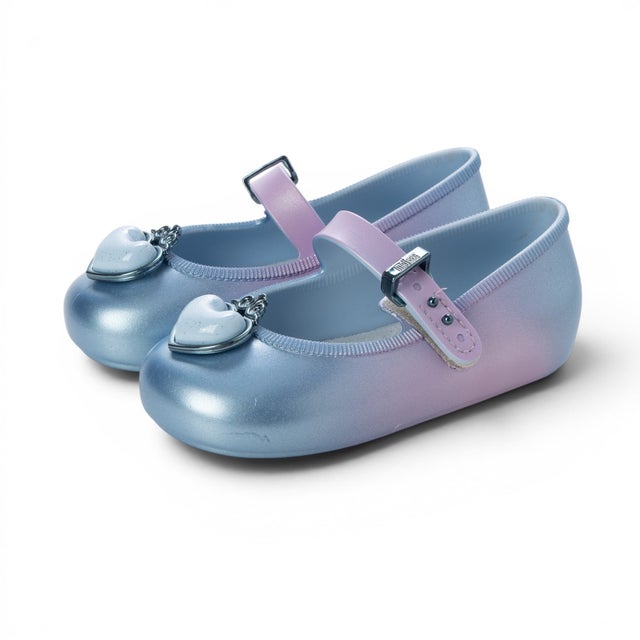 MINI MELISSA SOFT BALLERINA PRINCESS BB （METALLIC BLUE）