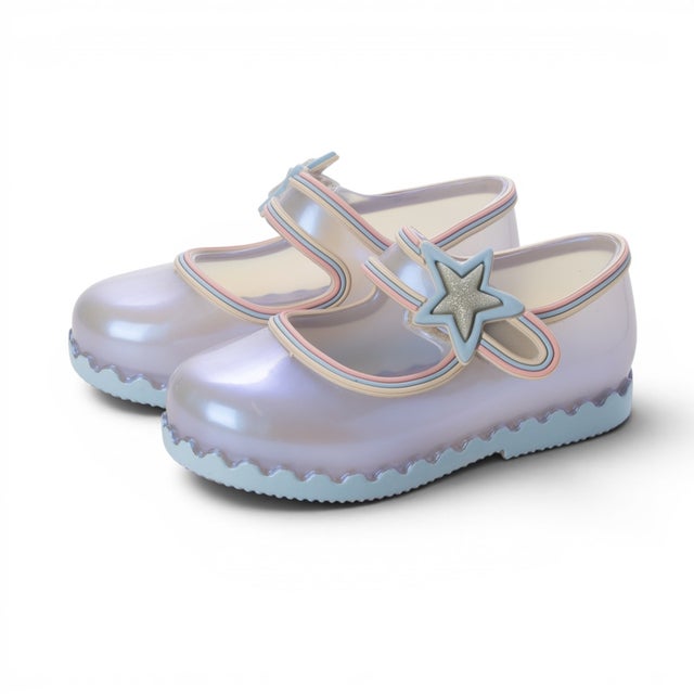 MINI MELISSA HIP BALLERINA STAR BB （PEARLY BLUE /PINK）