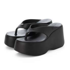 メリッサ melissa MELISSA FREE THONG WEDGE AD （BLACK） -waja bazar