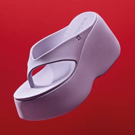 メリッサ melissa 厚底トングサンダル （ラベンダー） -レディース